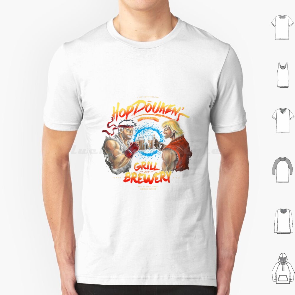 Hop Douken's T Shirt 6xl Cotto - Retro Gaming Kent 评论和价格
