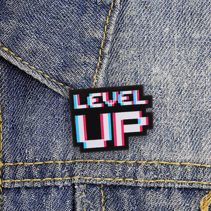 Level Up Pixel Art Glitch Effe - Retro Gaming Achievements 评论和价格