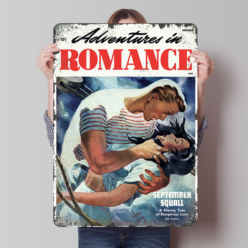 ADVENTURES IN ROMANCE Tinplate - Retro Gaming At 评论和价格