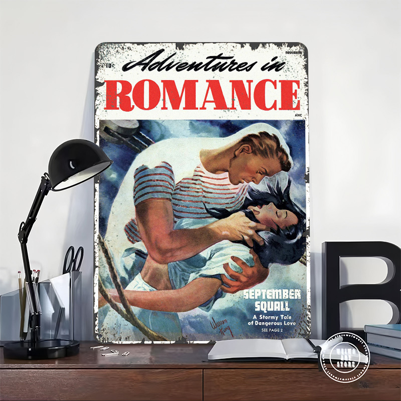 ADVENTURES IN ROMANCE Tinplate - Retro Gaming At 评论和价格