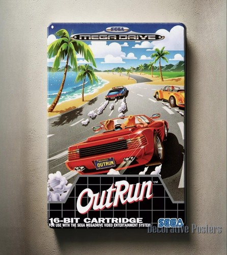 Outrun Mega Drive Retro Video  - Retro Gaming Videos 评论和价格