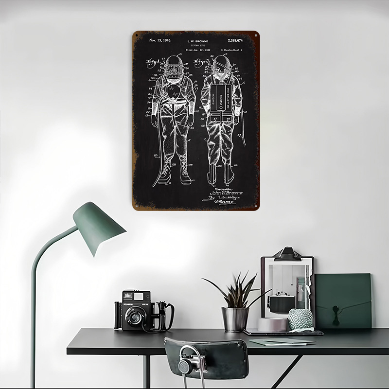 1945 Diving Suit Patent Metal  - Retro Gaming At 评论和价格