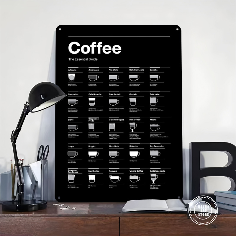 Bestseller Coffee Guide Tin Po - Retro Gaming At 评论和价格