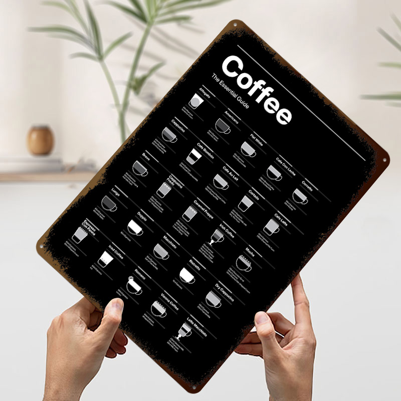 Bestseller Coffee Guide Tin Po - Retro Gaming At 评论和价格