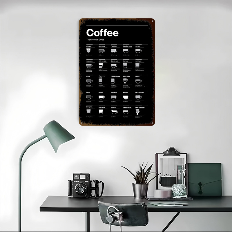 Bestseller Coffee Guide Tin Po - Retro Gaming At 评论和价格