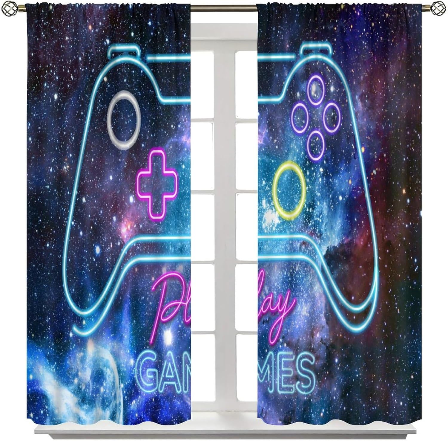 Gaming Blackout Curtains Retro - Retro Gaming Youtube 评论和价格