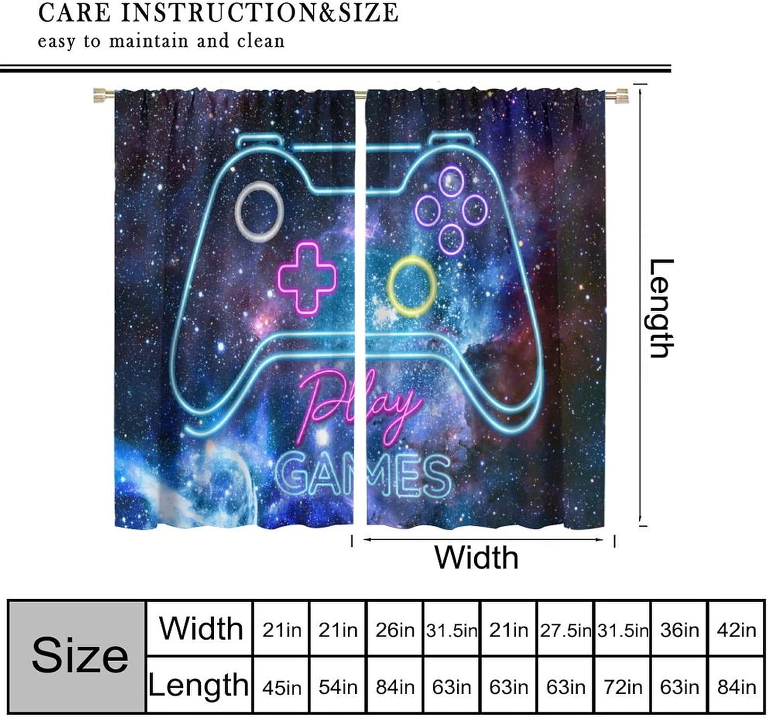 Gaming Blackout Curtains Retro - Retro Gaming Youtube 评论和价格