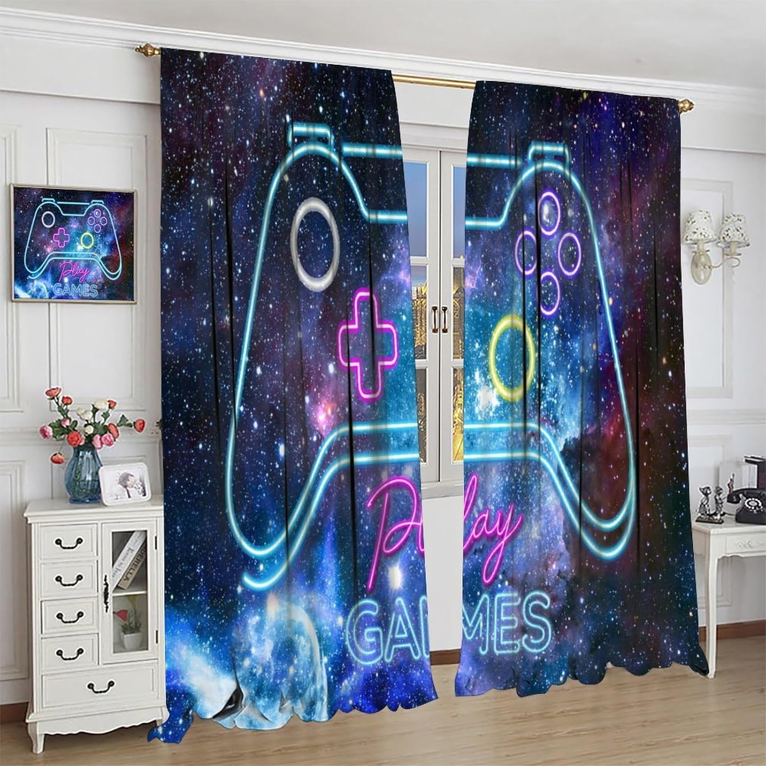 Gaming Blackout Curtains Retro - Retro Gaming Youtube 评论和价格