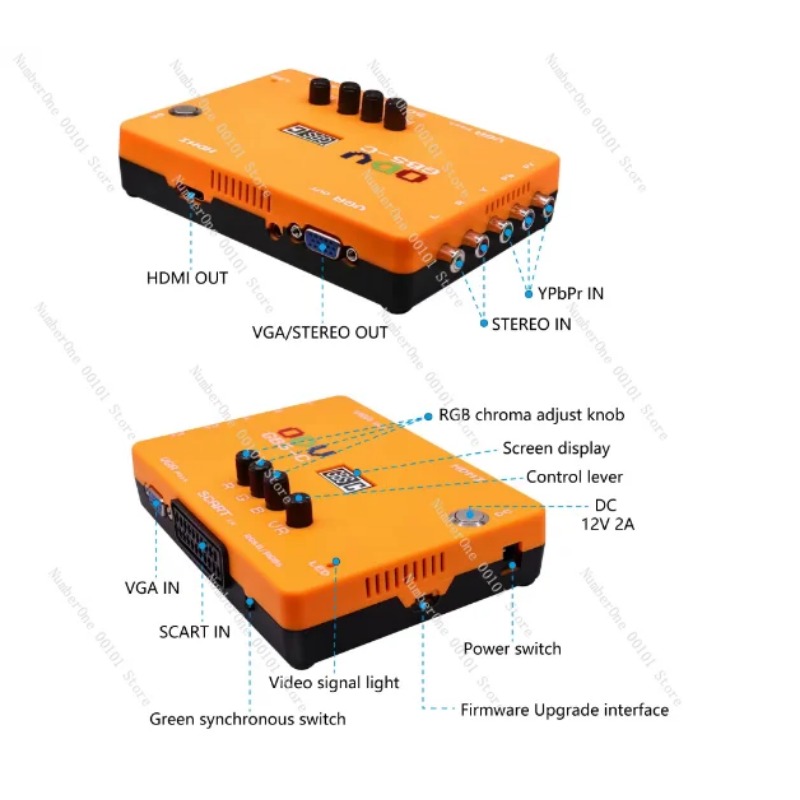 ODV GBS-C AIO RGBS YPbPr RGBHV - Retro Gaming Videos 评论和价格