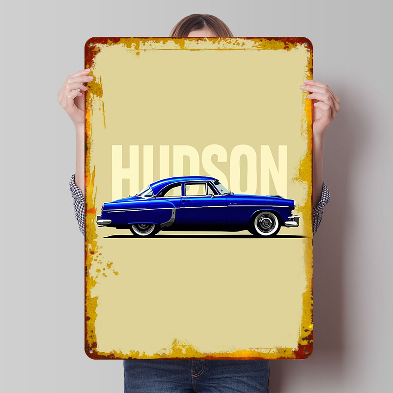 Blue Hudson Classic Car Tinpla - Retro Gaming At 评论和价格