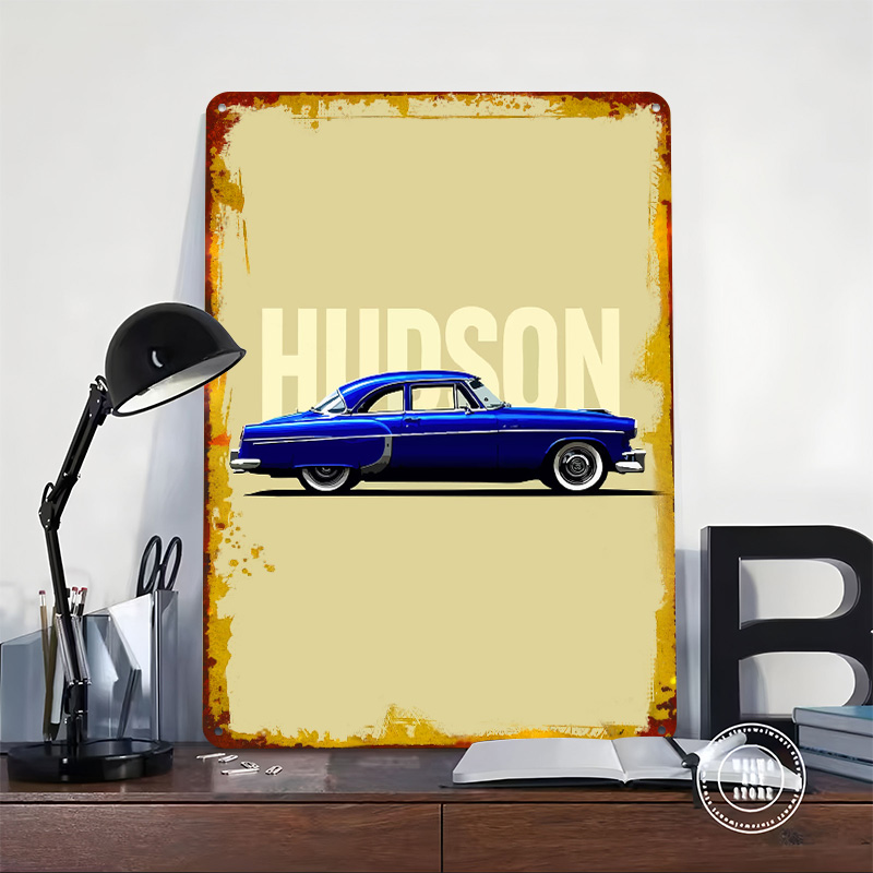 Blue Hudson Classic Car Tinpla - Retro Gaming At 评论和价格