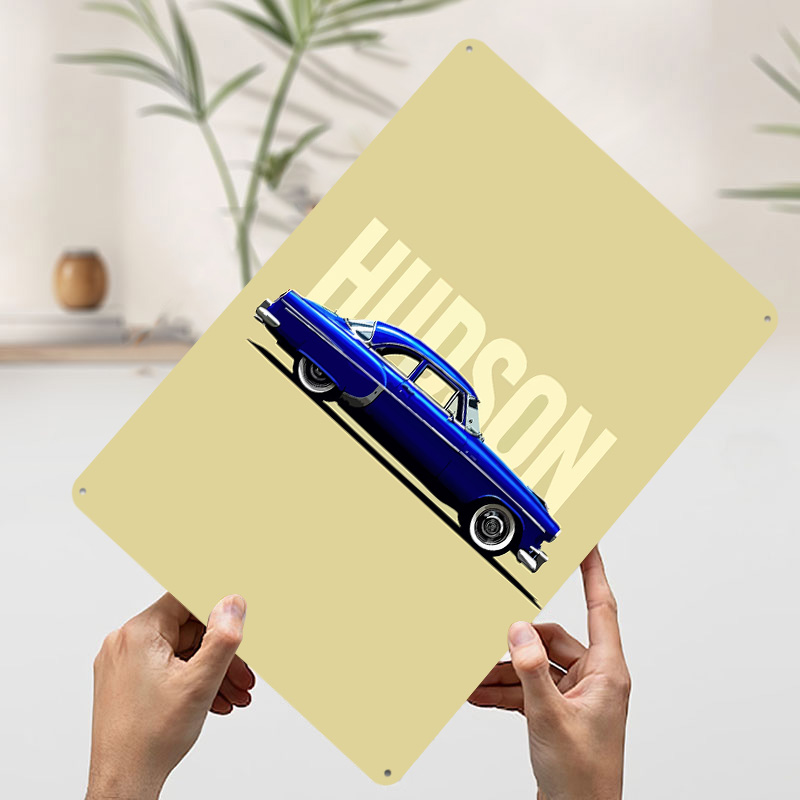 Blue Hudson Classic Car Tinpla - Retro Gaming At 评论和价格