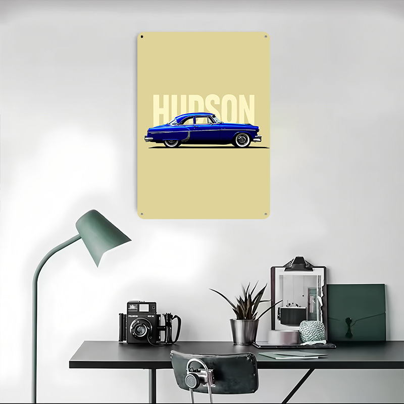 Blue Hudson Classic Car Tinpla - Retro Gaming At 评论和价格