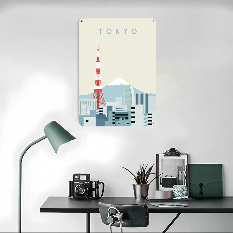 Tokyo Poster Retro 3D Printed  - Retro Gaming At 评论和价格