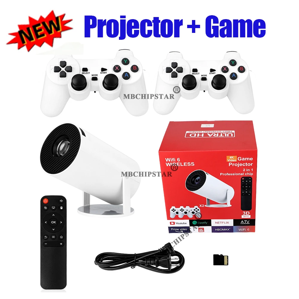 H90PRO 4K Gaming Projector 190 - Retro Gaming With Projector 评论和价格
