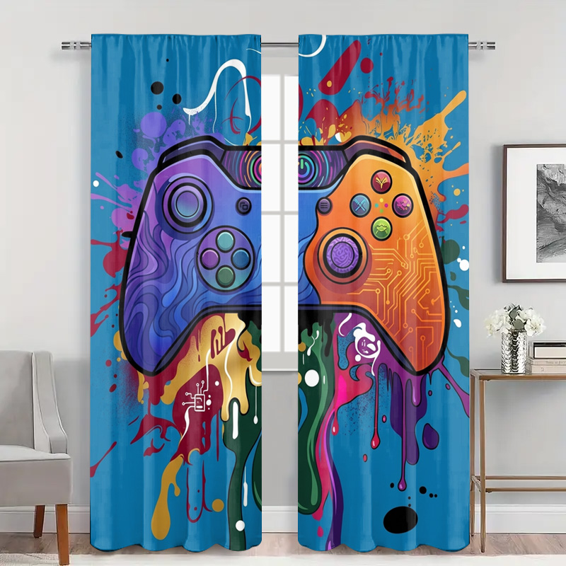 Retro Gaming Curtain Video Gam - Retro Gaming Youtube 评论和价格