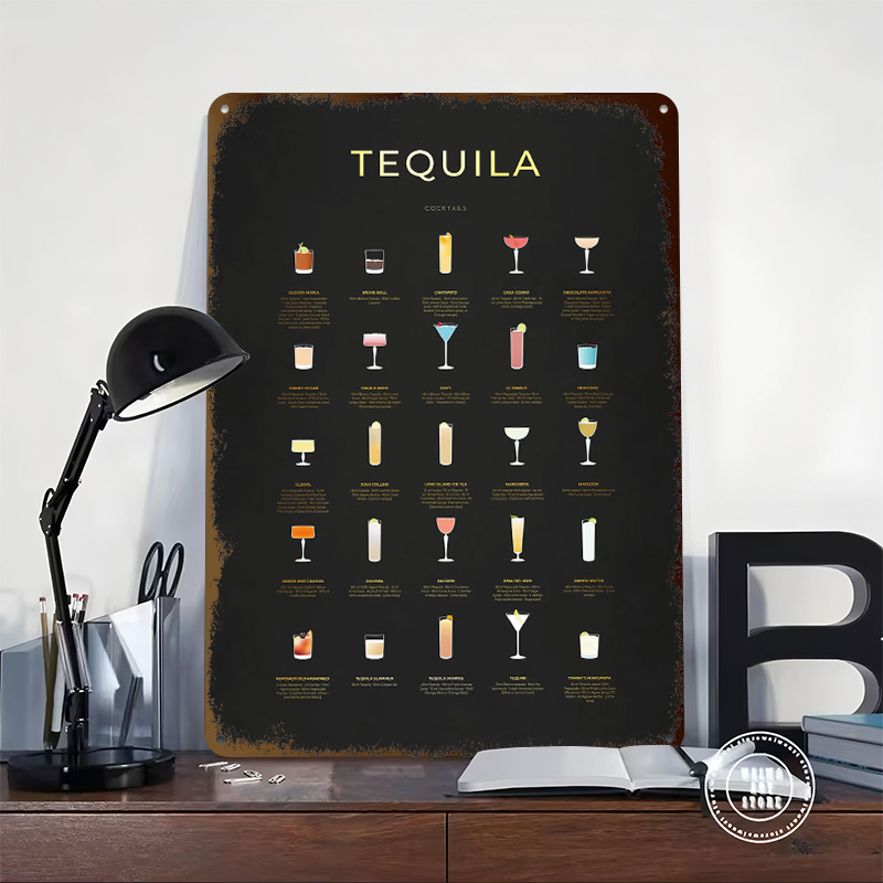 Tequila Cocktails Gold 3D Prin - Retro Gaming At 评论和价格
